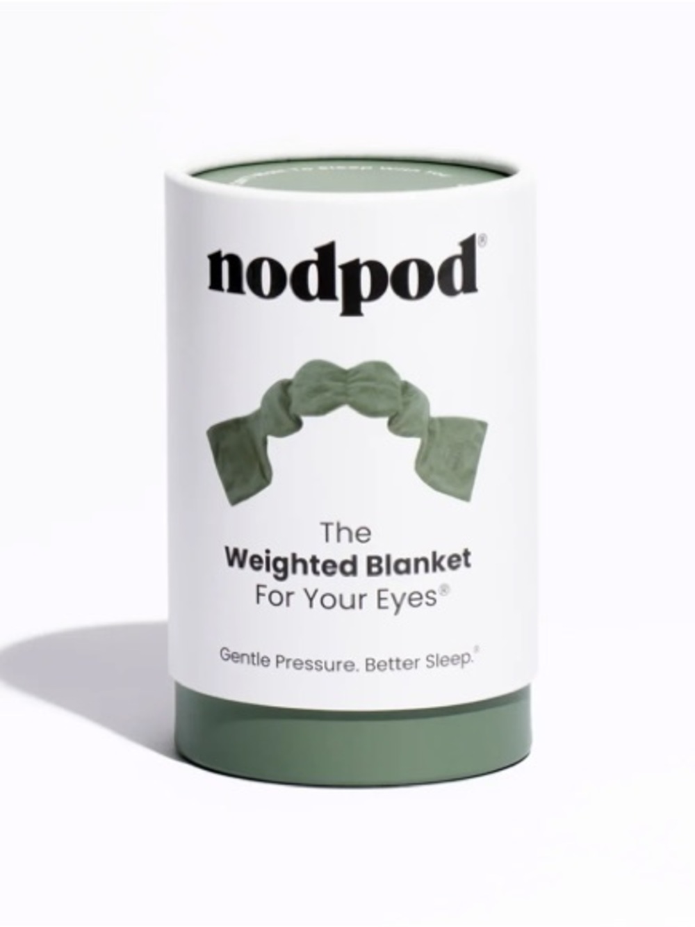 Nodpod weighted blanket for your eyes